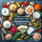 "Boost Your Gut Health with these Probiotic-Packed Foods"